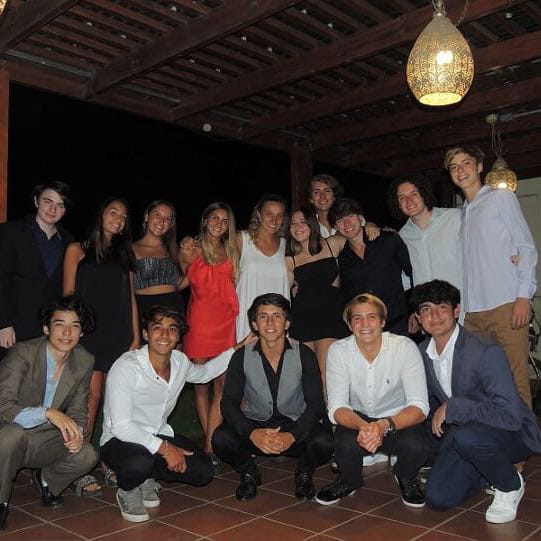 cena de gala en lo de luca